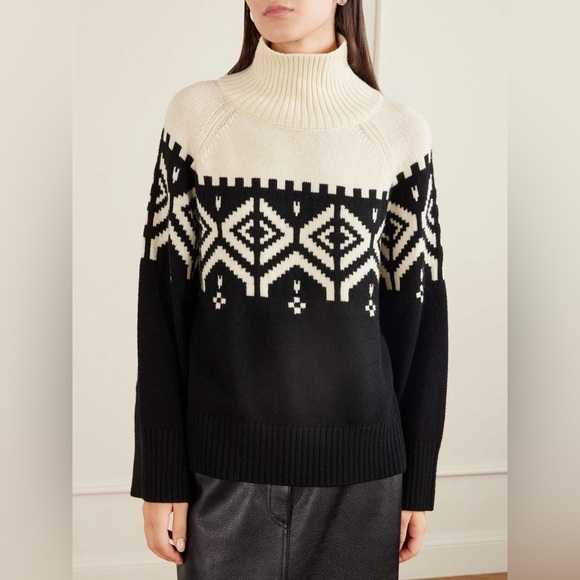 ALTUZARRA Hamilton Fair Isle wool turtleneck sweater $995 NEW without tag - Picture 12 of 15